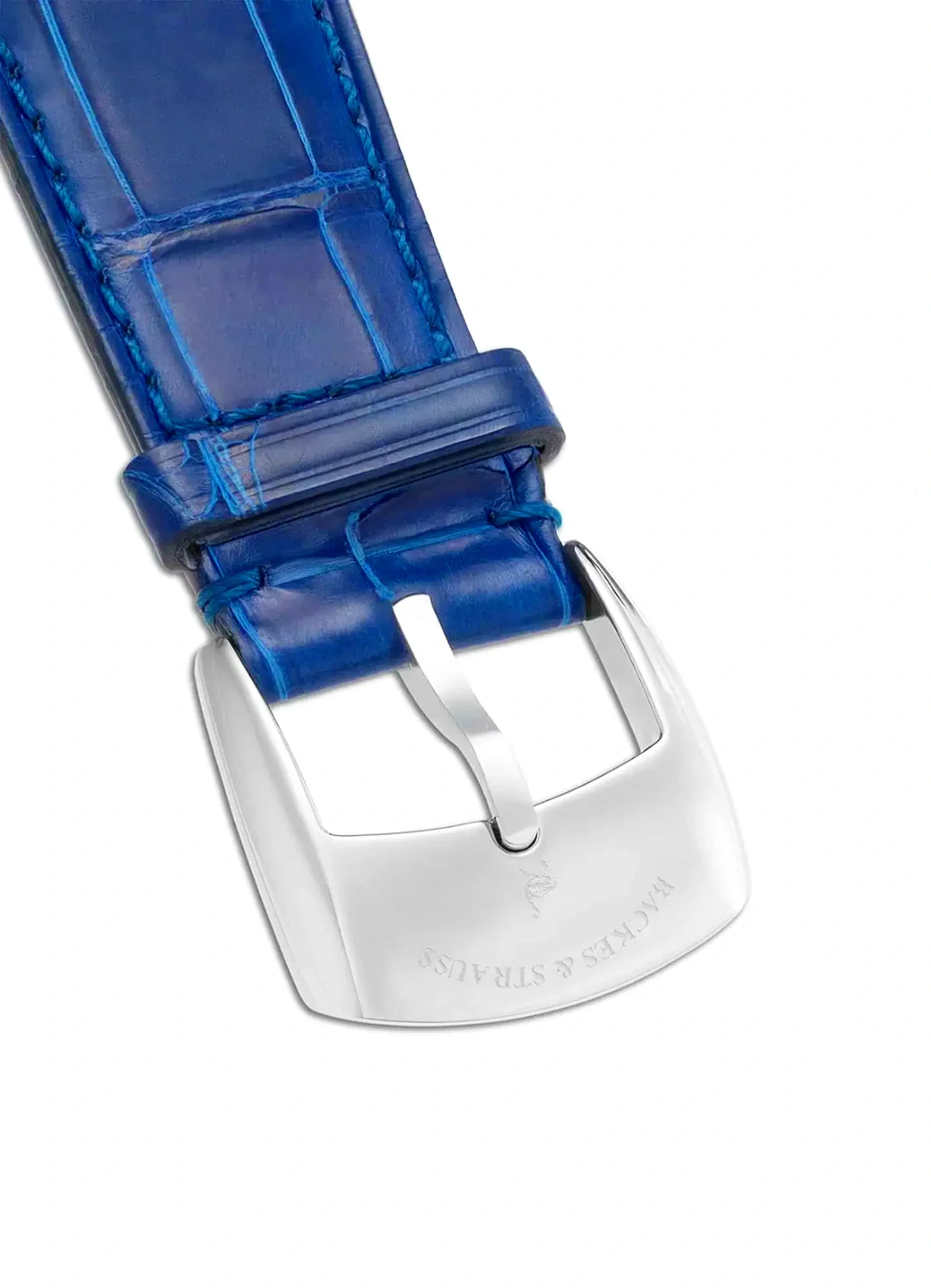 Swiss+made+automatic+watch+close+up+of+the+steel+buckle+on+the+blue+leather+strap.webp