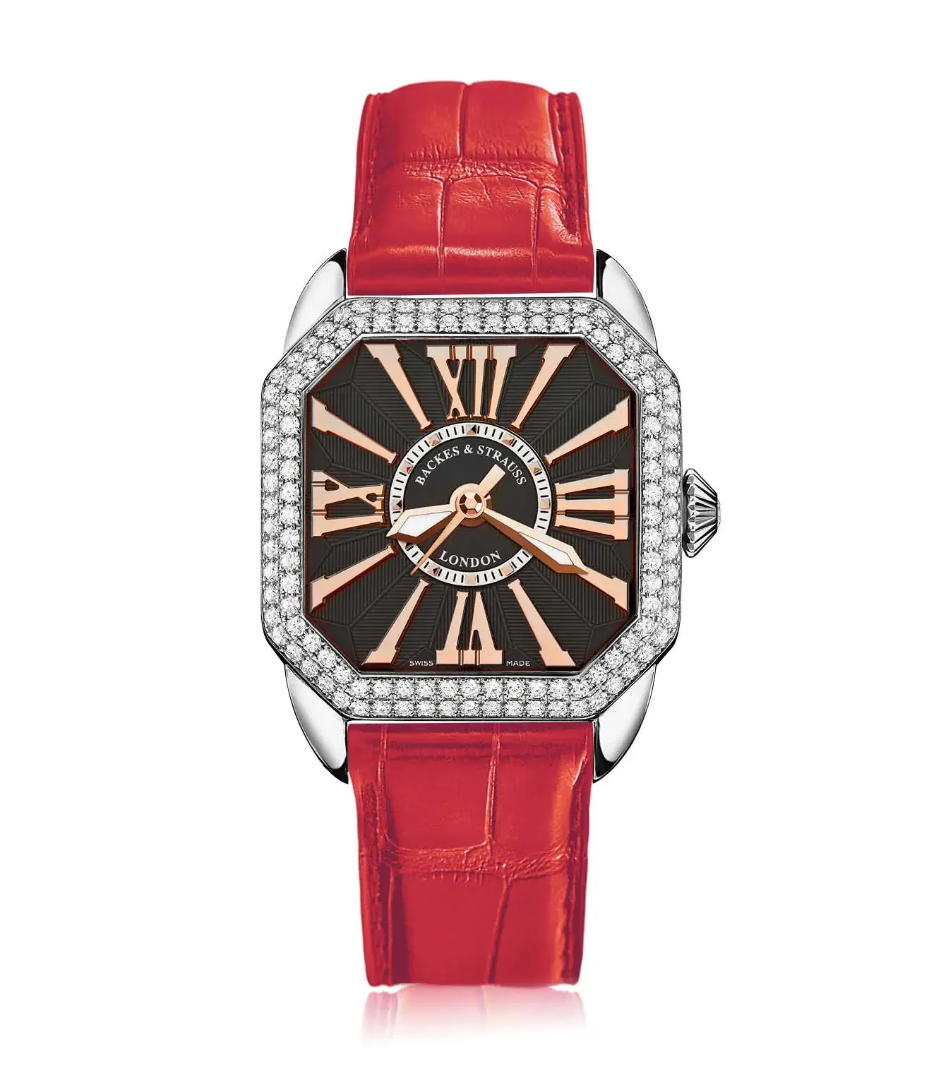 Backes & Strauss Berkeley 33 SP — Black / Rose Roman