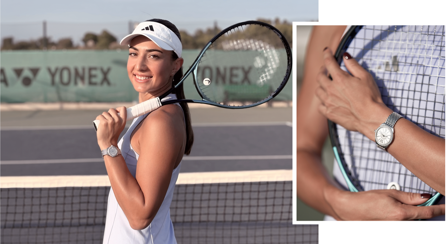 Elina Avanesyan wearing a Backes & Strauss luxury diamond watch
