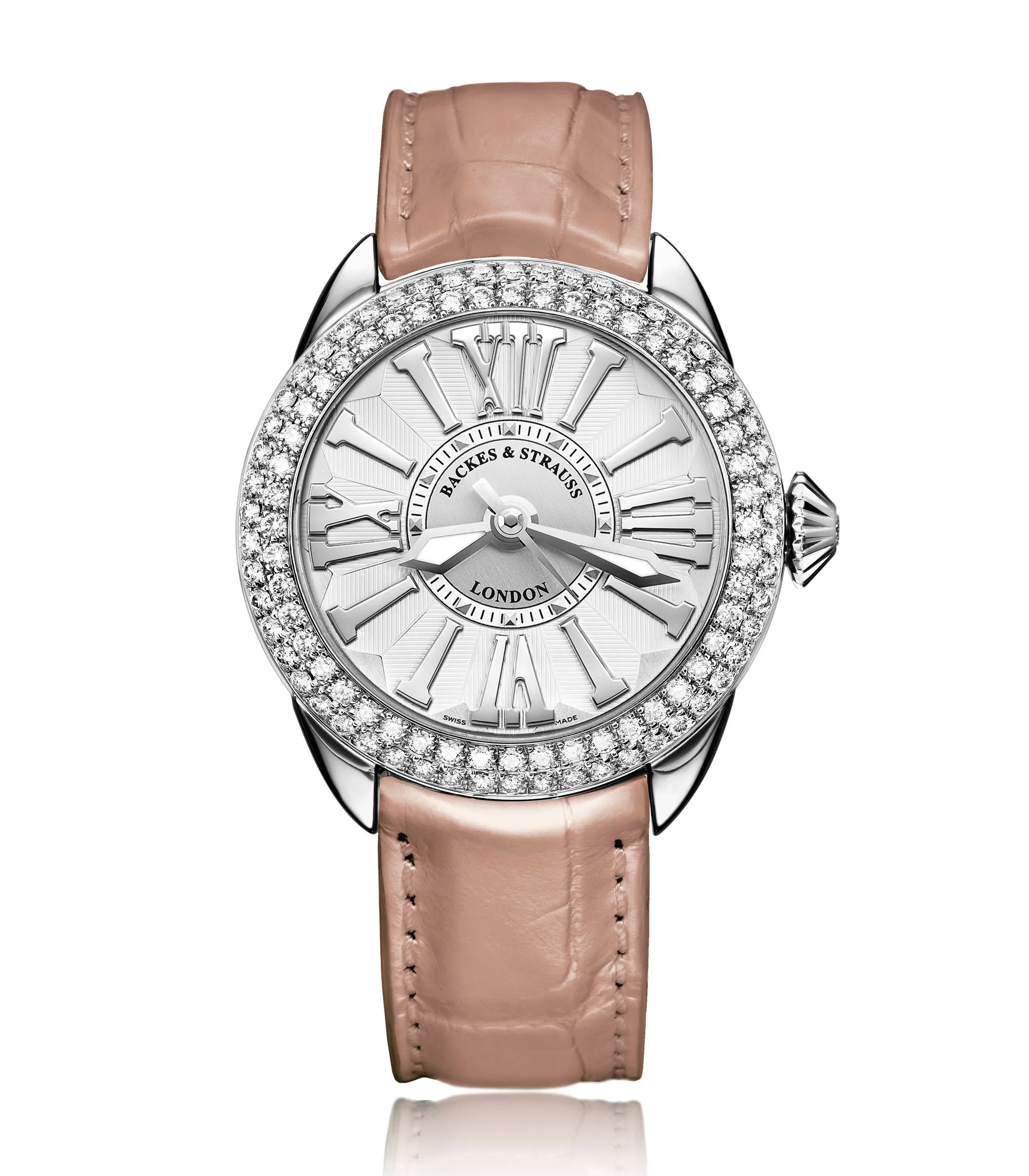 Backes & Strauss Piccadilly 37 SP — White / White Roman