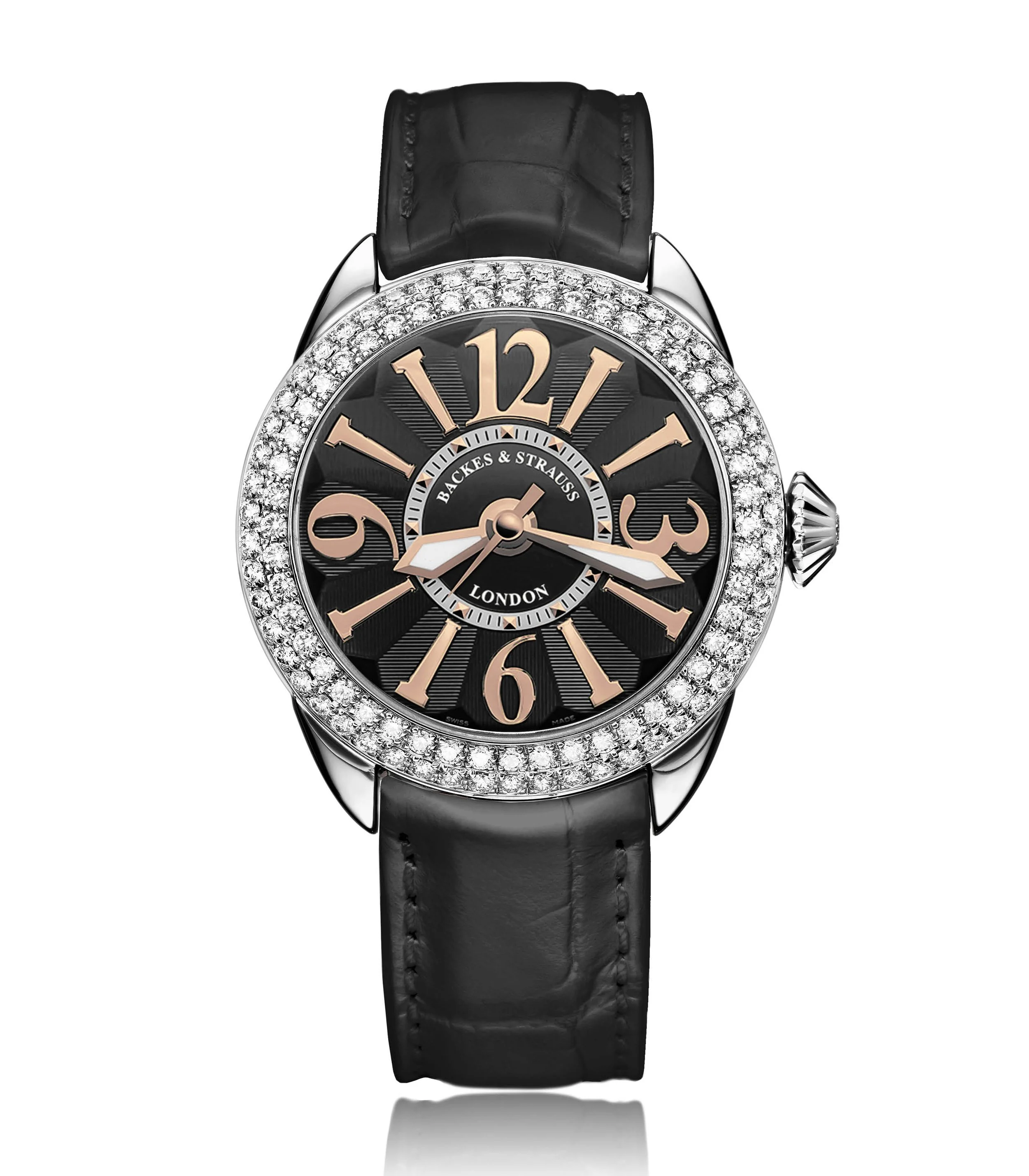 Backes & Strauss Piccadilly 37 SP — Black / Rose Arabic