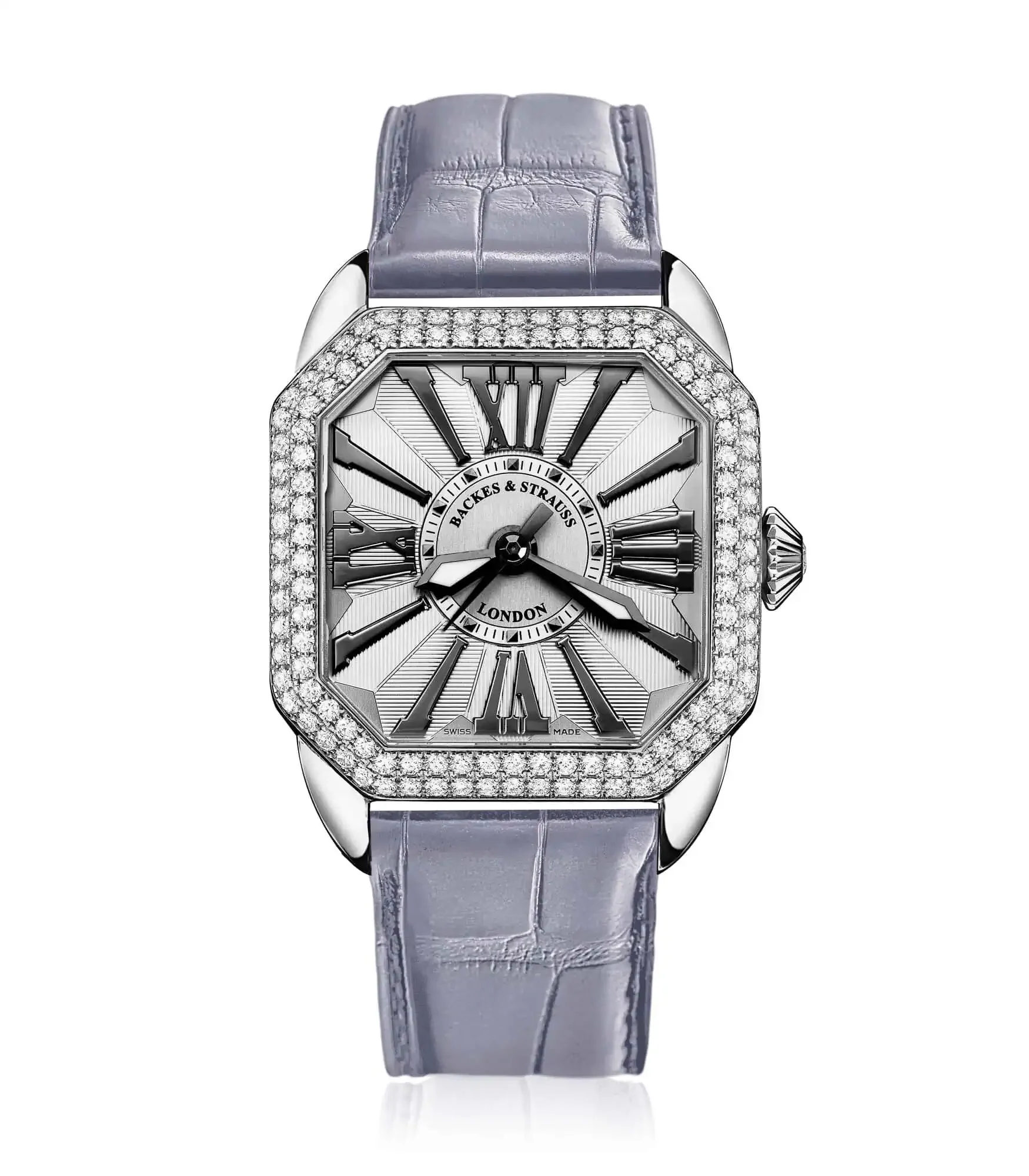 Backes & Strauss Berkeley 37 SP — White / Black Roman