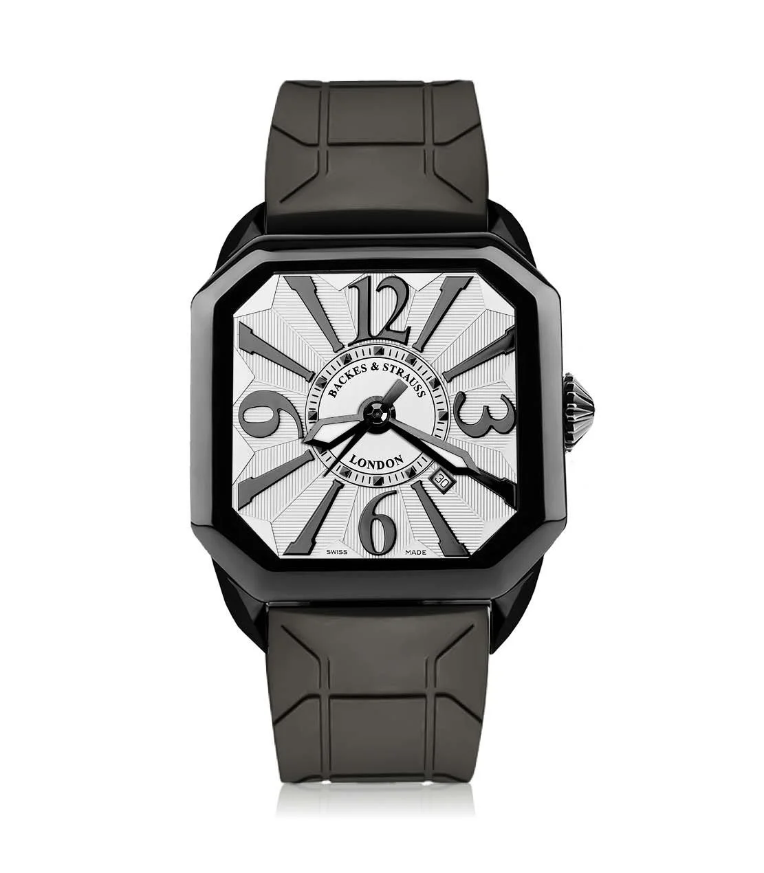 Backes & Strauss Berkeley 40 BK — White / Black Arabic
