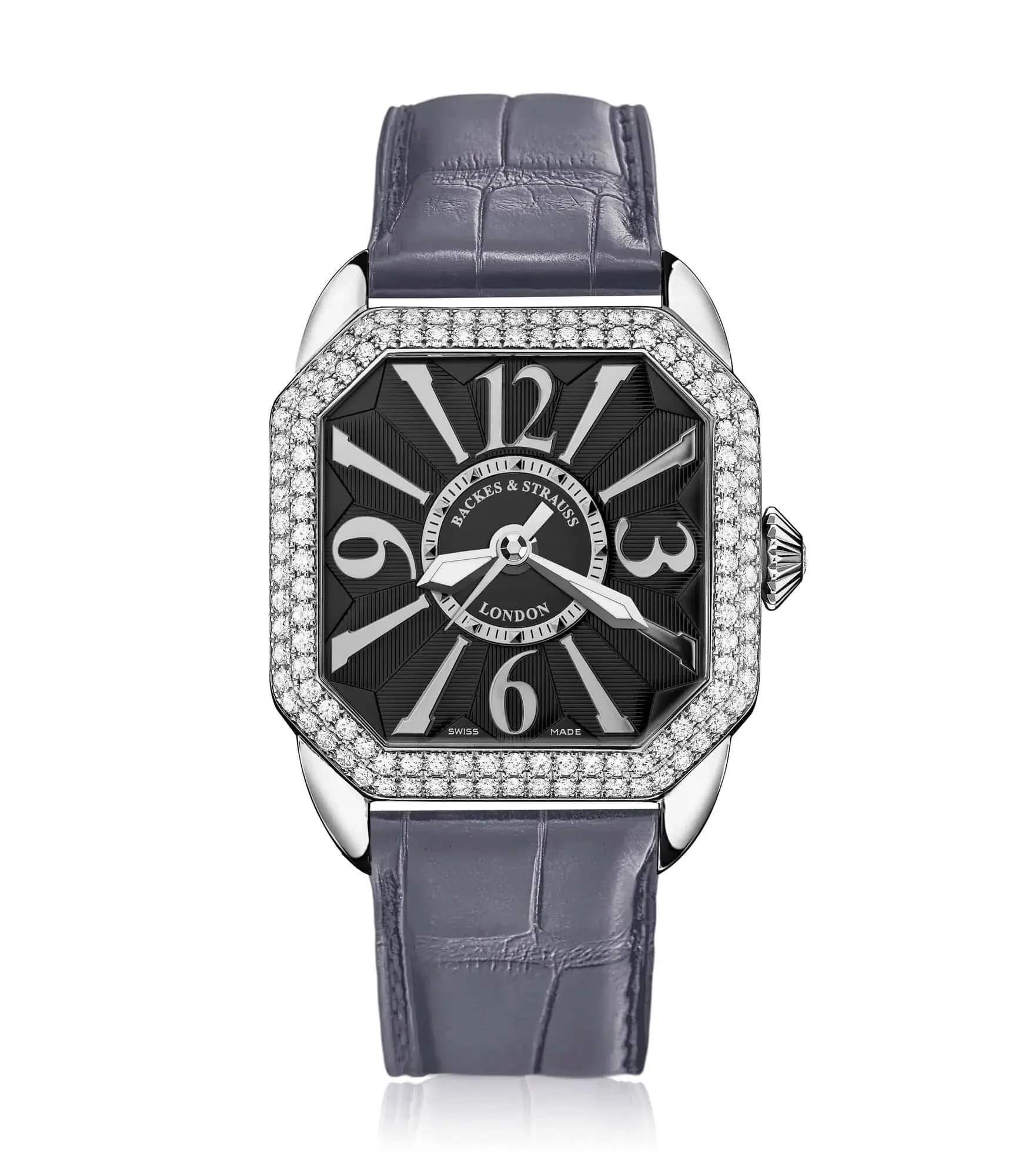 Backes & Strauss Berkeley 37 SP — Black / White Arabic