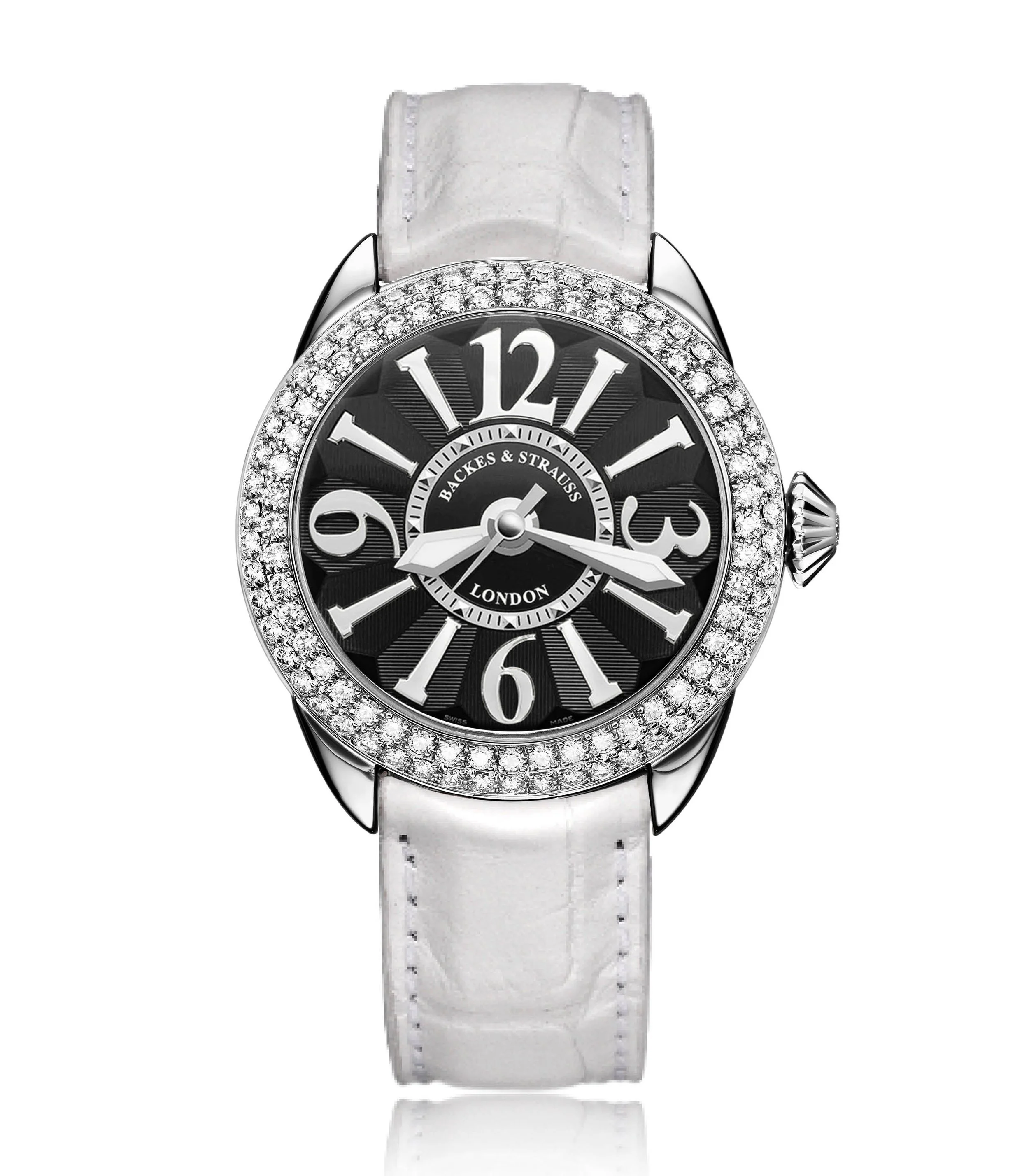 Backes & Strauss Piccadilly 37 SP — Black / White Arabic
