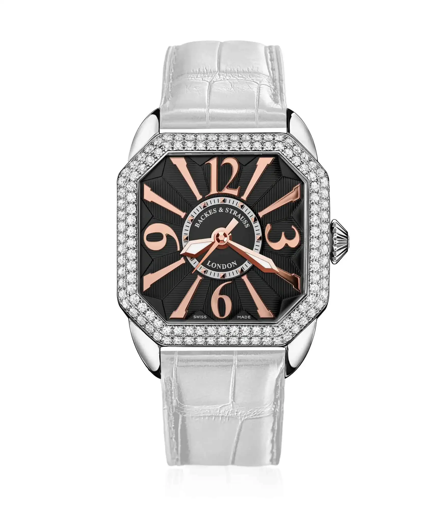 Backes & Strauss Berkeley 37 SP — Black / Rose Arabic
