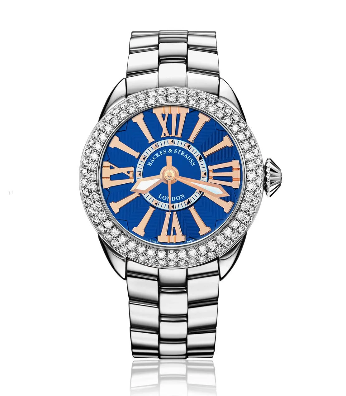 Backes & Strauss Piccadilly 37 SP SS — Blue / Rose Roman