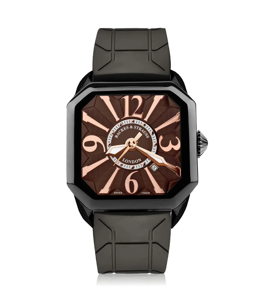 Backes & Strauss Berkeley 40 BK — Brown / Rose Arabic