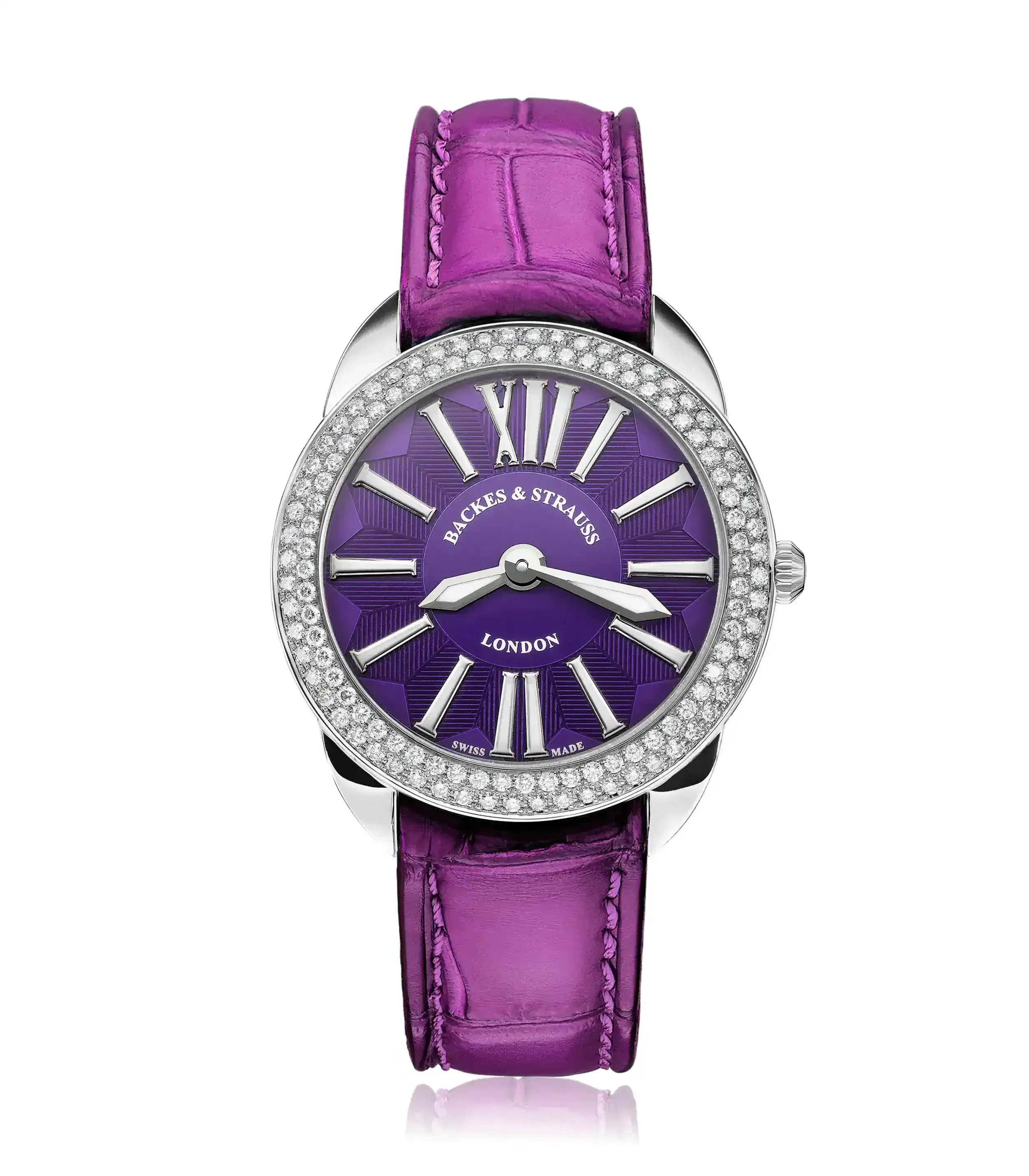 Backes & Strauss Mayfair 33 SP — Purple Mayfair / White Roman Mayfair