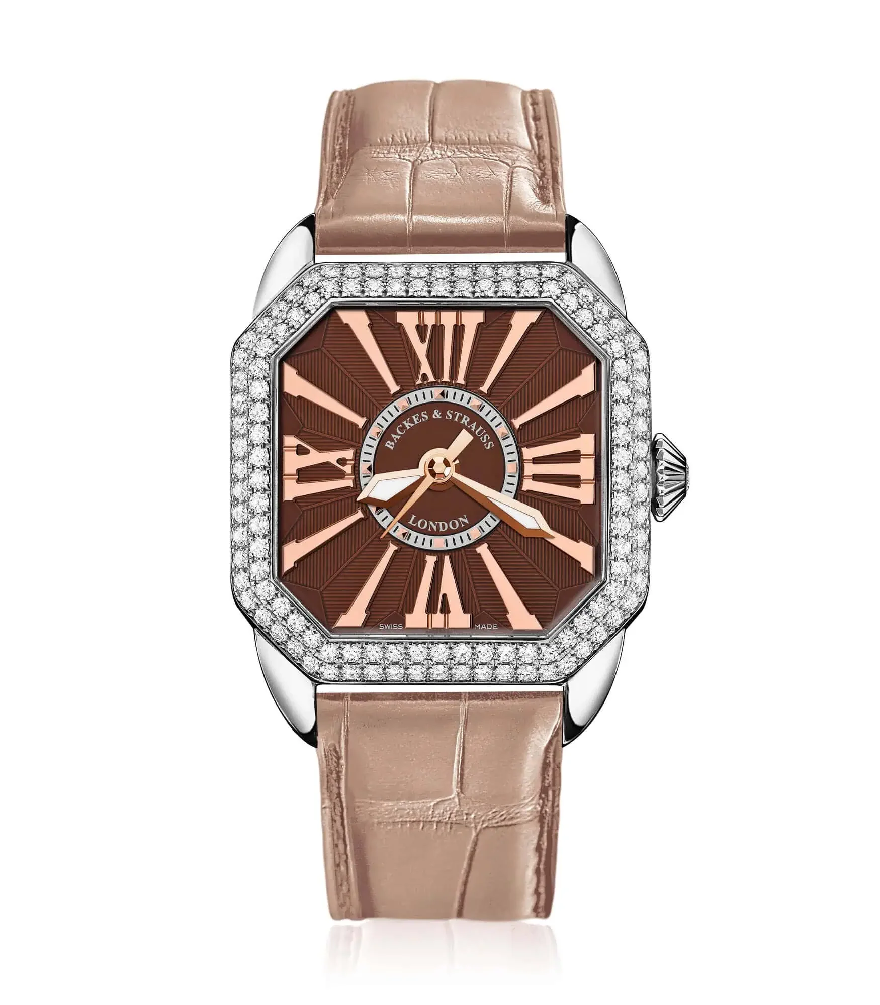 Backes & Strauss Berkeley 37 SP — Brown / Rose Roman