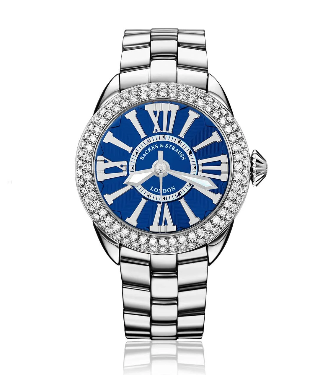 Backes & Strauss Piccadilly 37 SP SS — Blue / White Roman