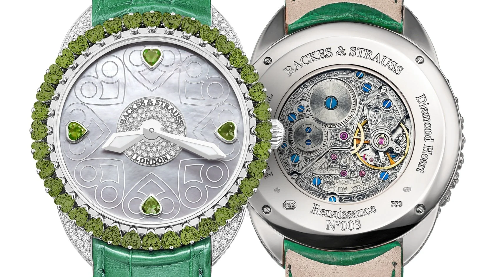 Master Horologer 2023 - Backes &amp; Strauss Queen of Hearts Peridot