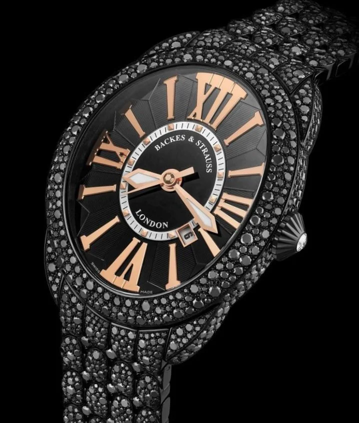 Regent Royal Black Knight diamond watch