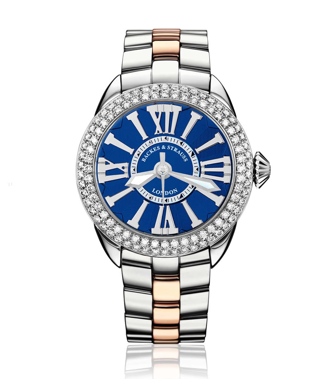 Backes & Strauss Piccadilly 37 SP BIC — Blue / White Roman