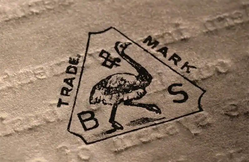 Official registration of the Backes & Strauss hallmark, symbol of historic diamond expertise and luxury heritage