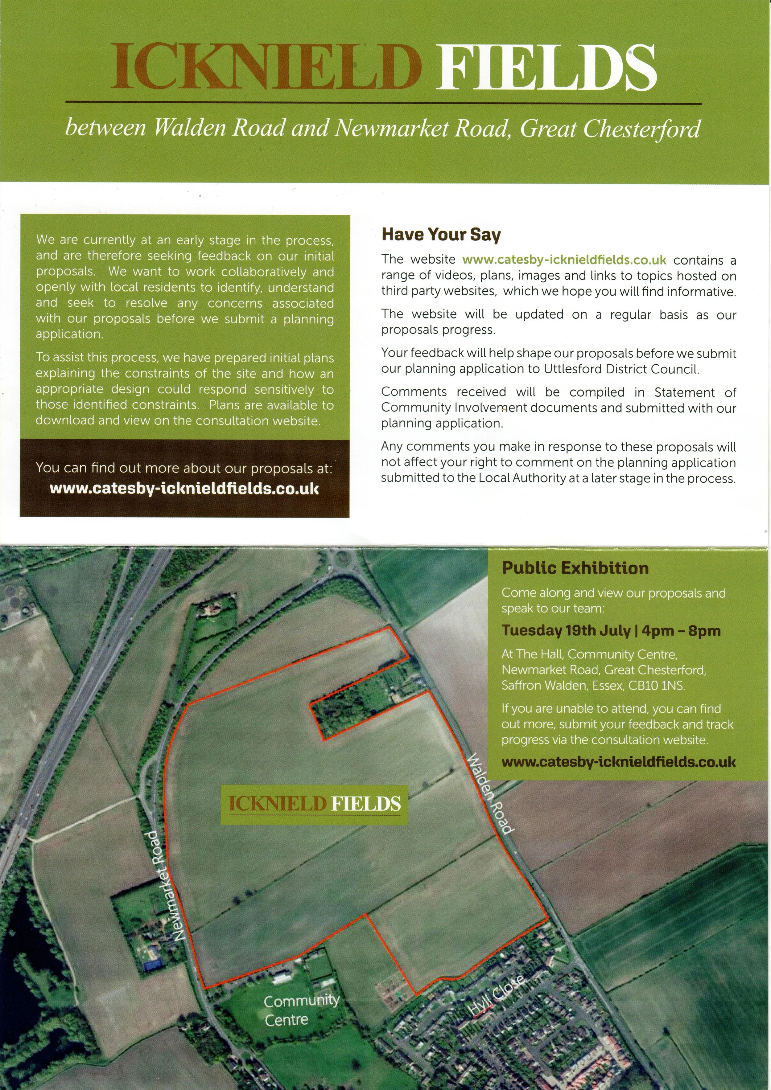 Icknield Fields Consultation