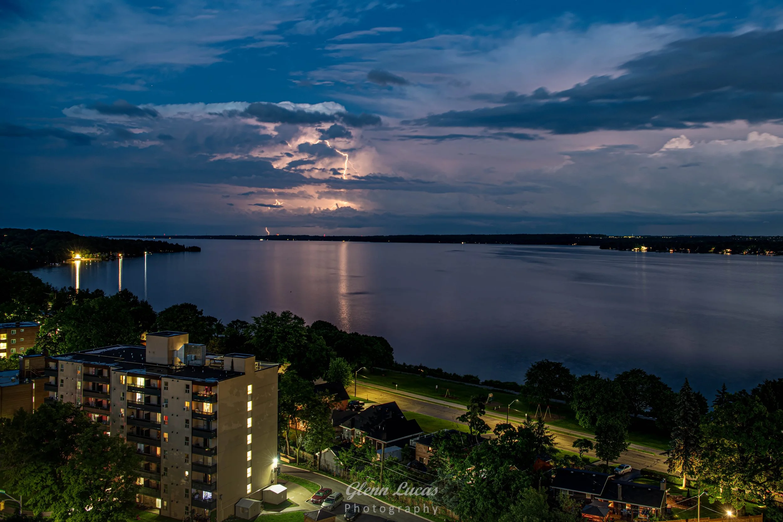 Lightning Over Kempenfelt Bay, Barrie