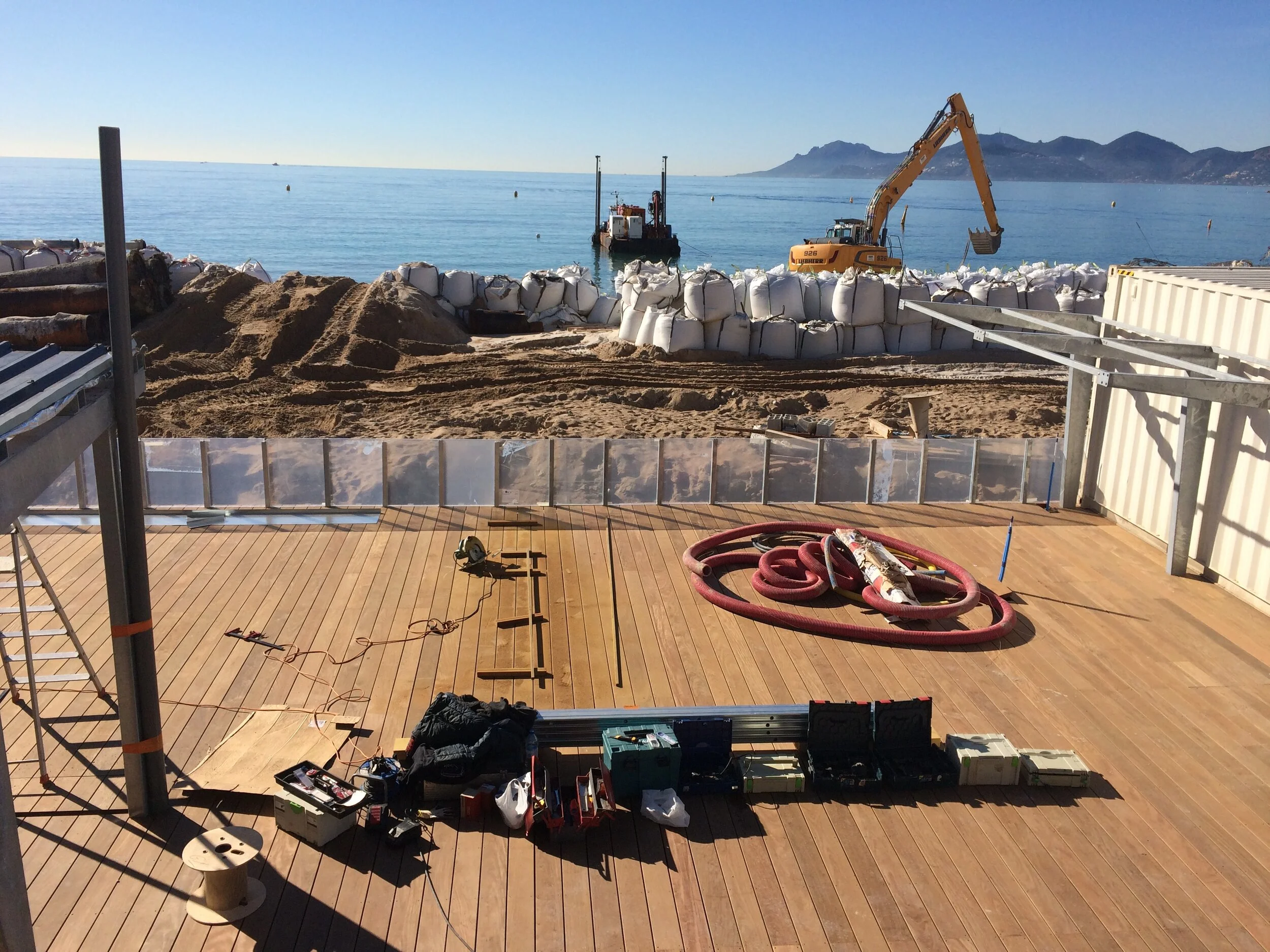Projet Plage l'Ecrin Cannes