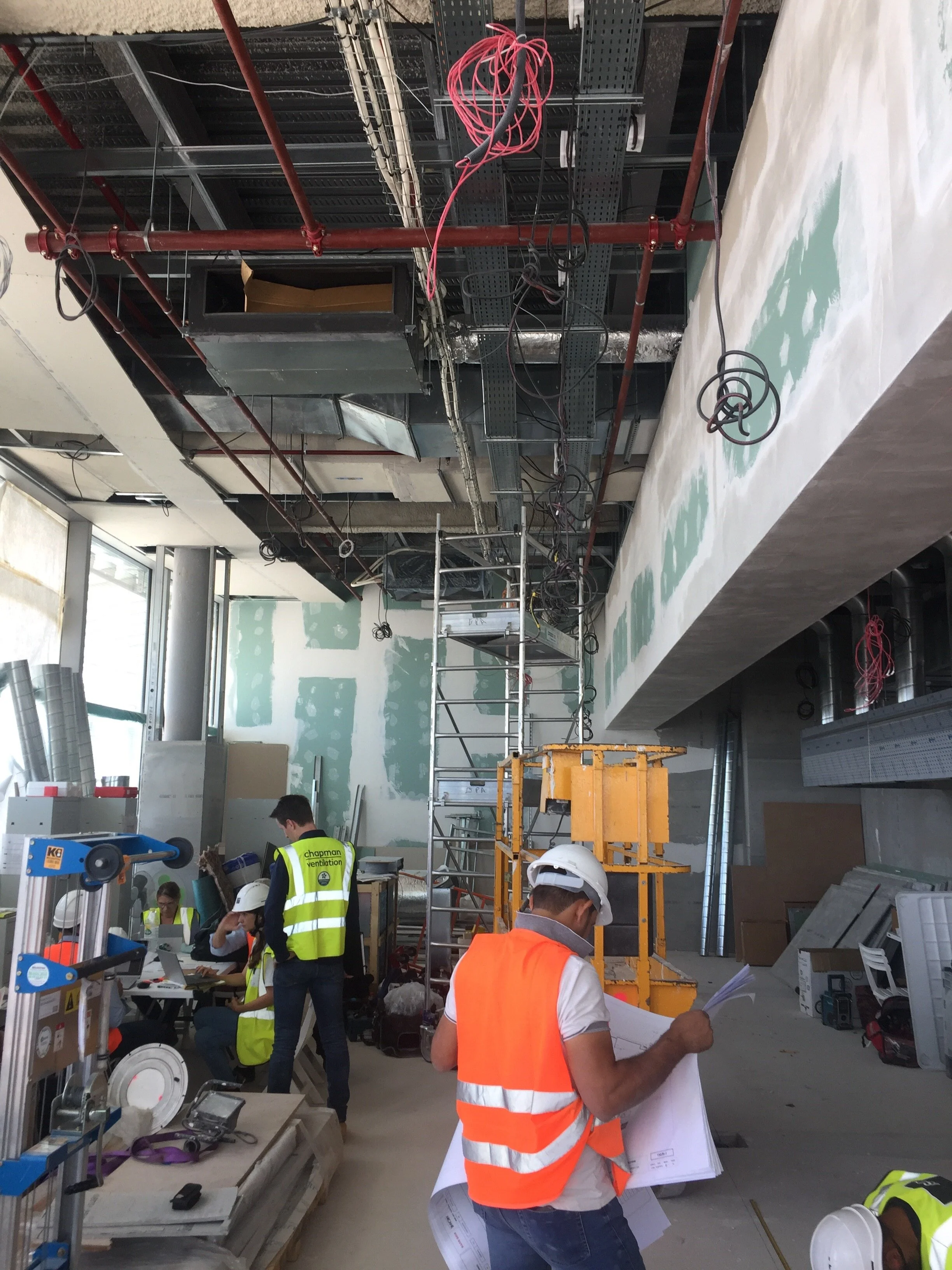2019 Construction FIVE GUYS restaurant at Cap3000/ARCANE CONCEPT #fiveguys