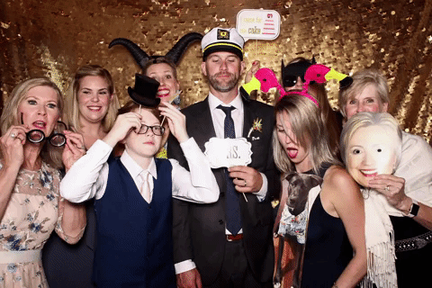 Michigan wedding booth with motion, stop motion videos of your wedding or event.gif