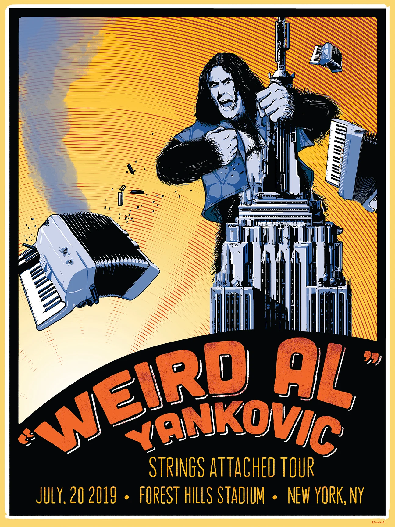 Weird Al VIP poster - NYC