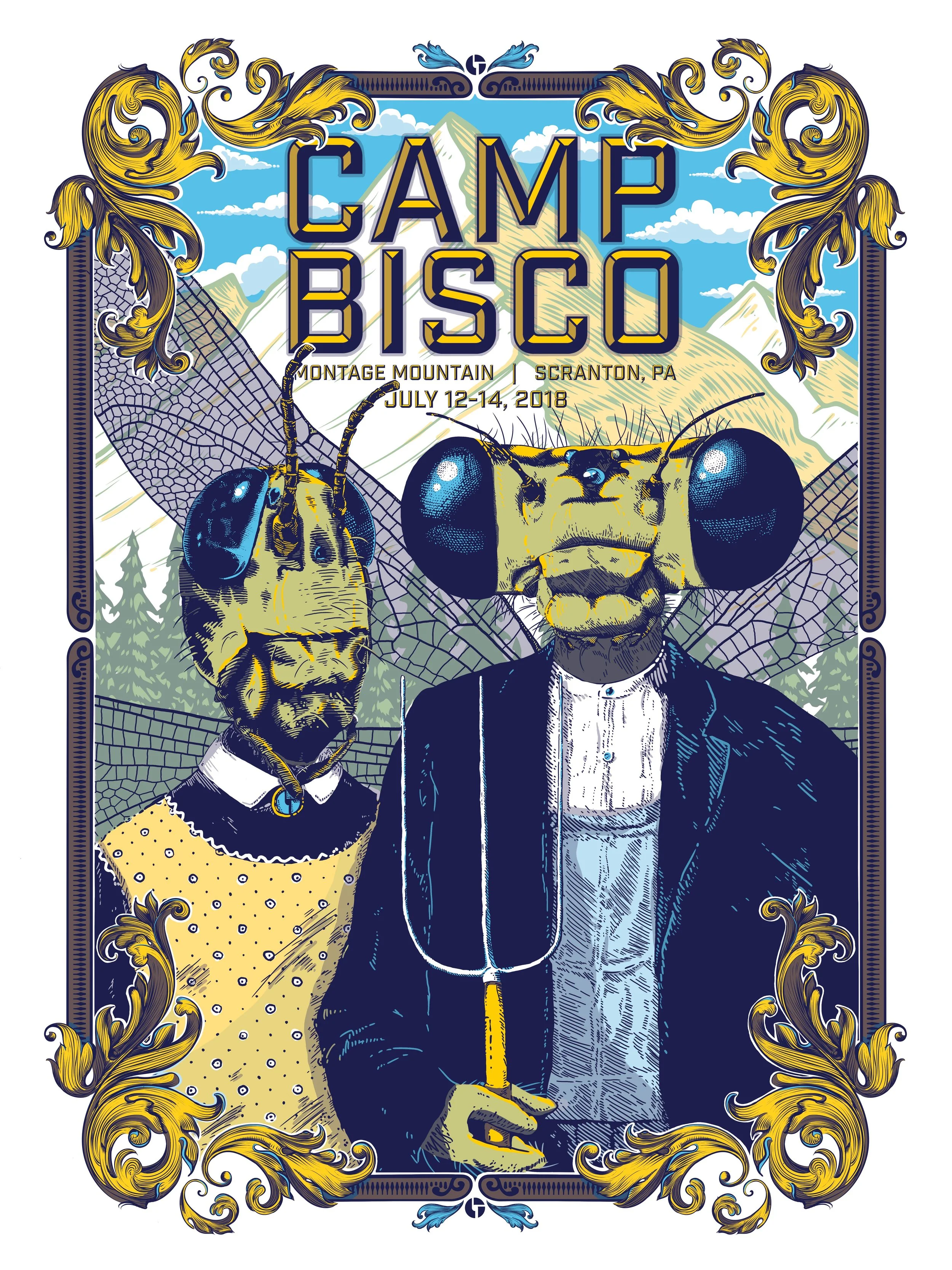 Camp Bisco Poster - 2018