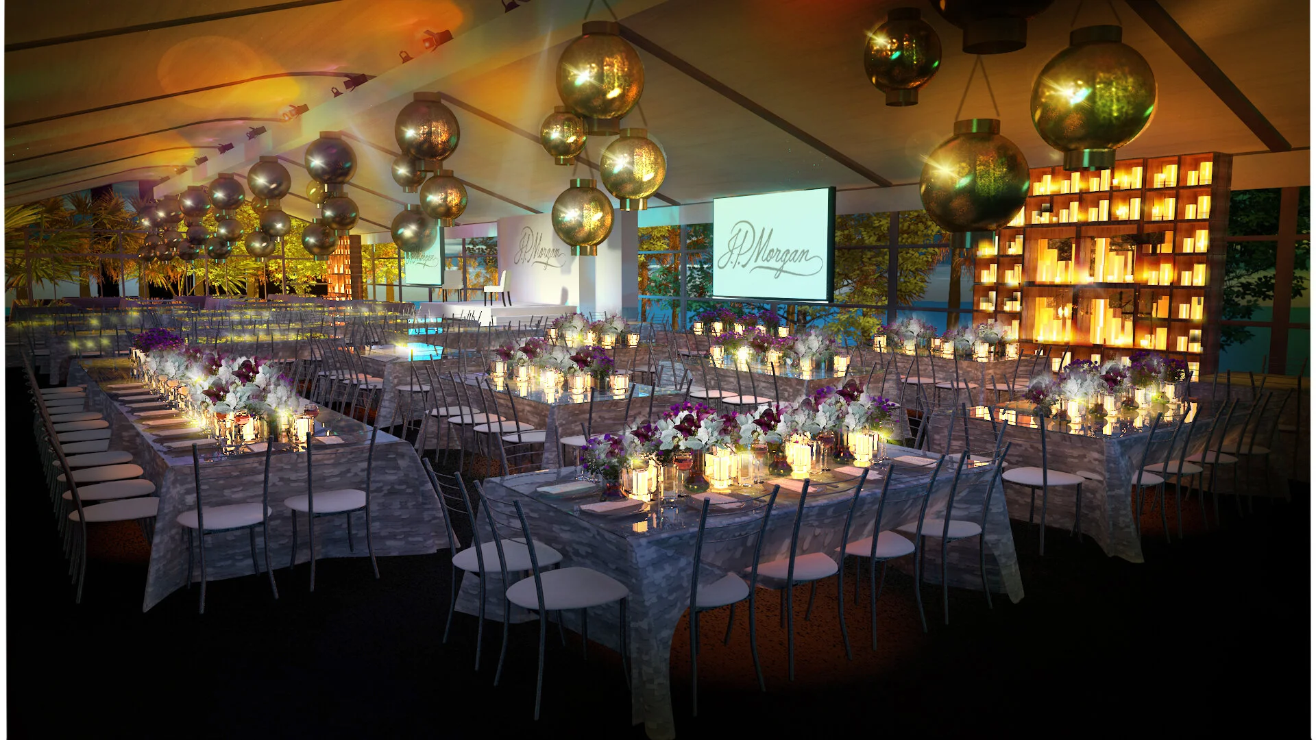 Client gala dinner