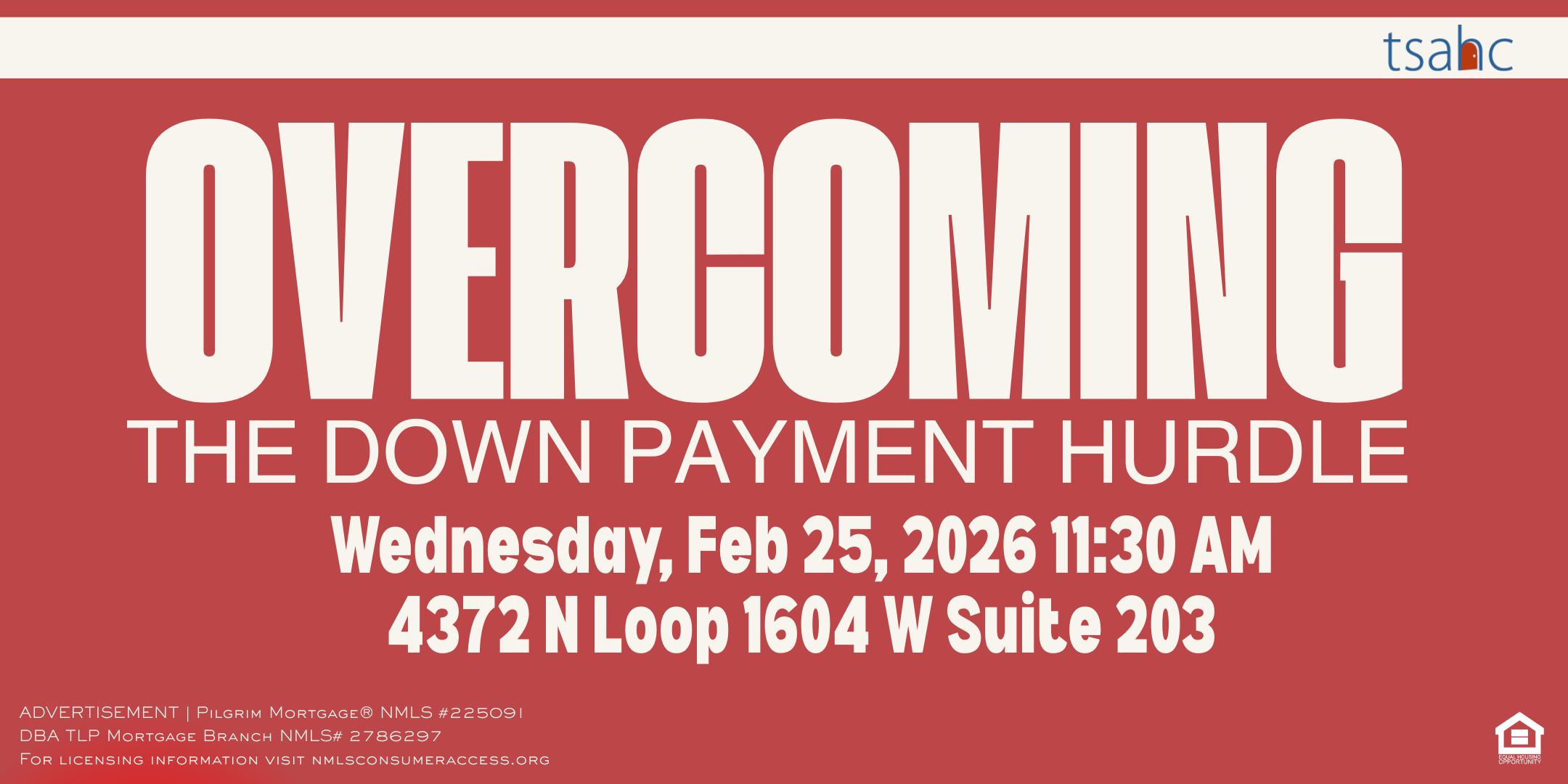 CE Viewing Party! Overcoming the down payment hurdle