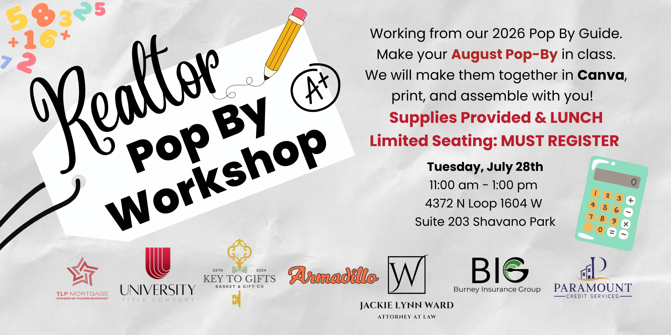 Realtor Pop-By Workshop