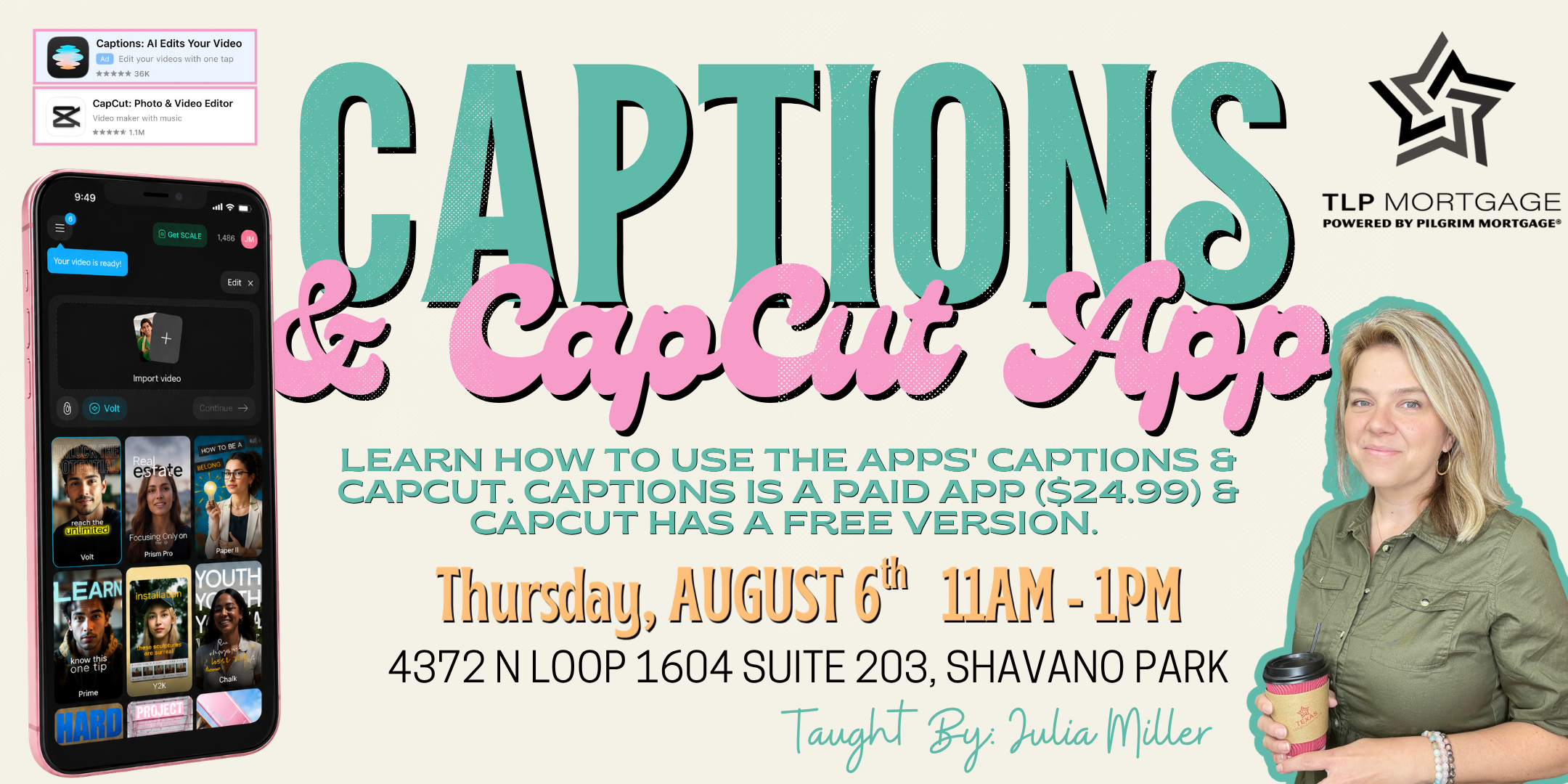 Captions & CapCut Class