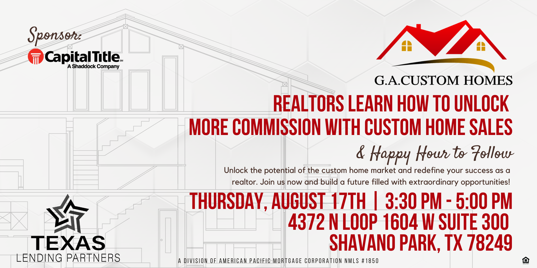 Unlock more Commission with Custom Home Sales — Texas Lending Partners