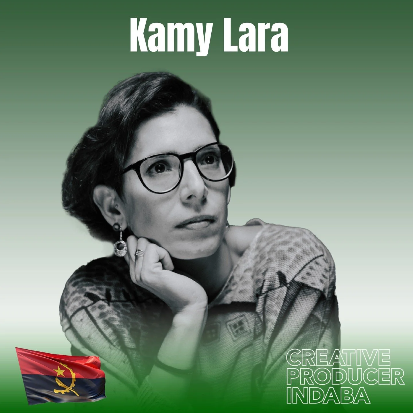 🟢 Introducing the visionaries of Creative Producer Indaba (2/3)

Kamy Lara 🇦🇴, produced films that provoke thoughtful reflection, having recently completed her documentary Fuckin' Globo.

Kathryn Fasegha 🇨🇦, an award-winning filmmaker from Calga