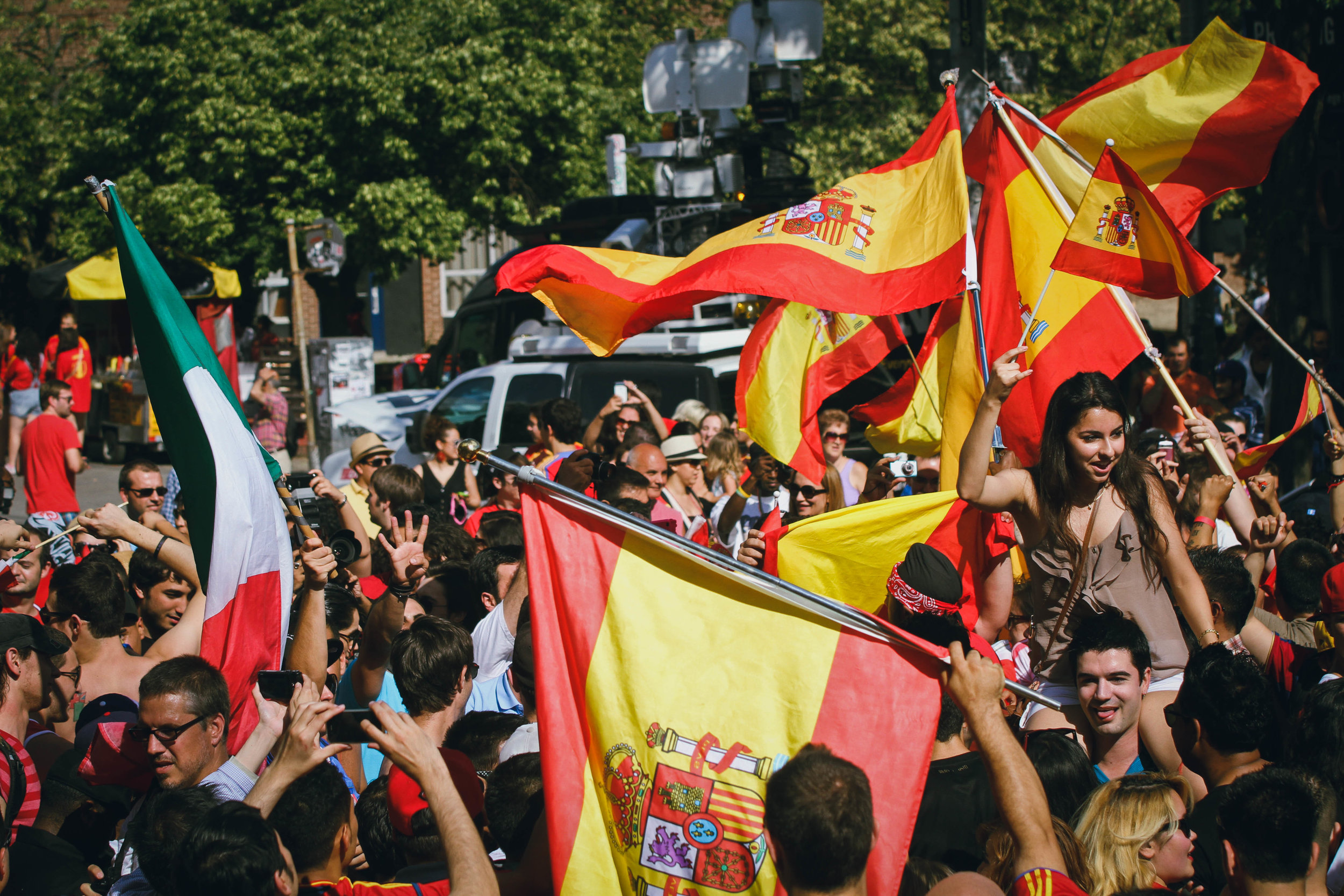 Spain Wins Euro Cup 2012