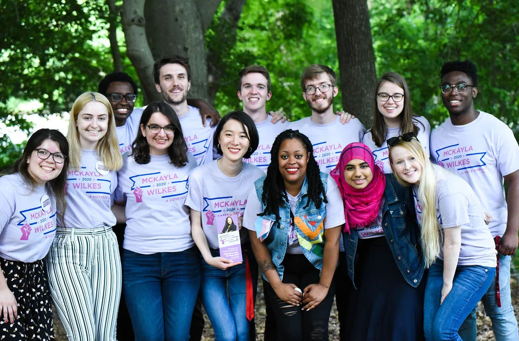 Campaign team at the kickoff