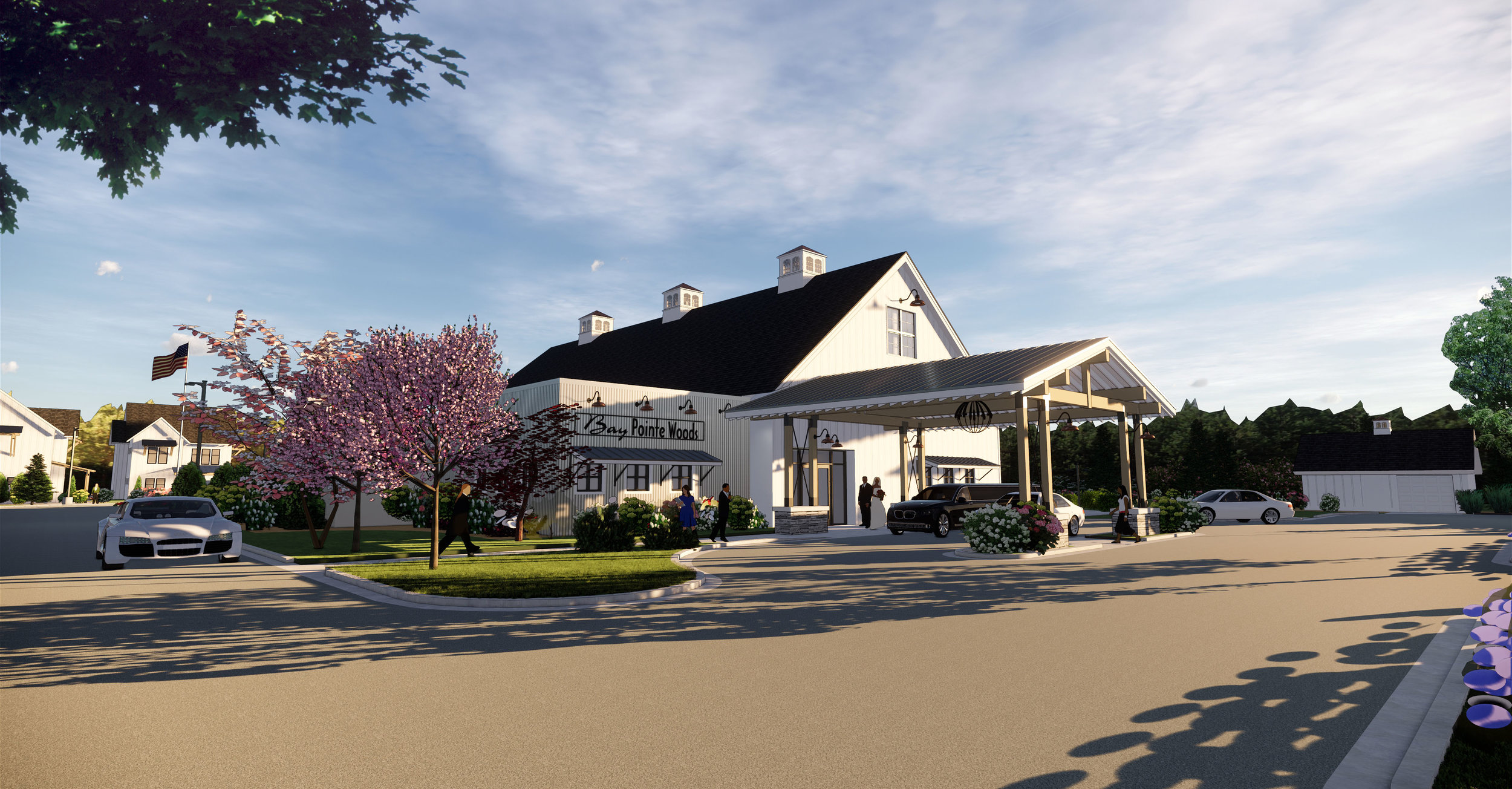 Bay Pointe Woods. Design by AMDG Architects and construction by GDK Construction.