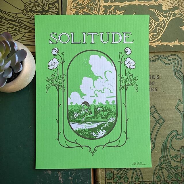 Being alone gives us space to fully experience our surroundings and the beauty of our world. I was very fortunate to grow up in the country, and although I loved my large, noisy family, I treasured the times I could find places apart. Lost in cornfie