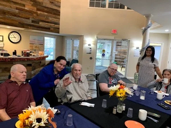 Donuts, coffee, and good company&mdash;our favorite kind of morning. 🍩☕️
.
.
.
#AssistedLiving #SeniorLiving