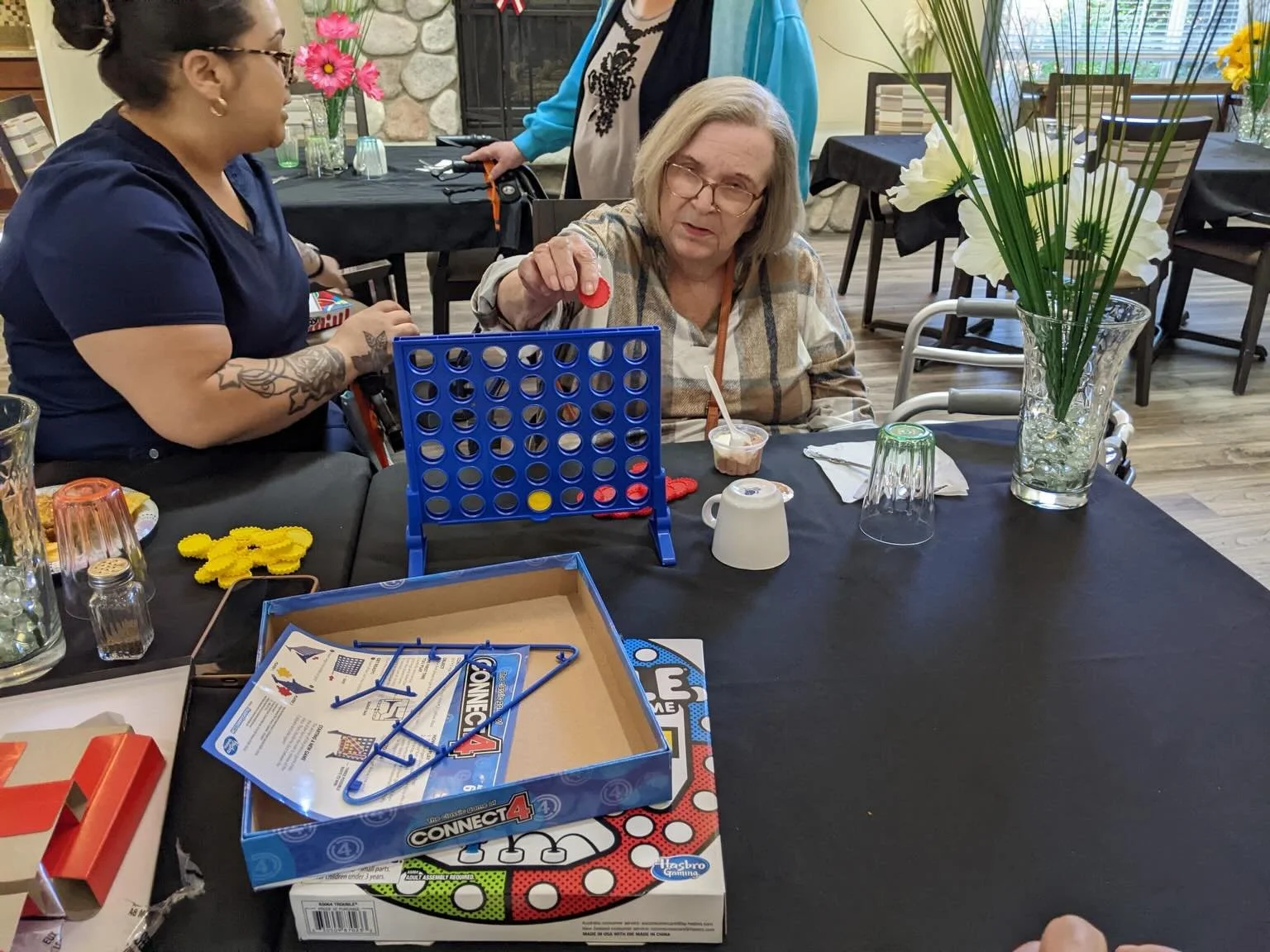 Our residents enjoyed a fun games of Connect 4 and checkers - keeping their minds active while sharing laughs and great company. 
.
.
.
#AssistedLiving #SeniorLiving