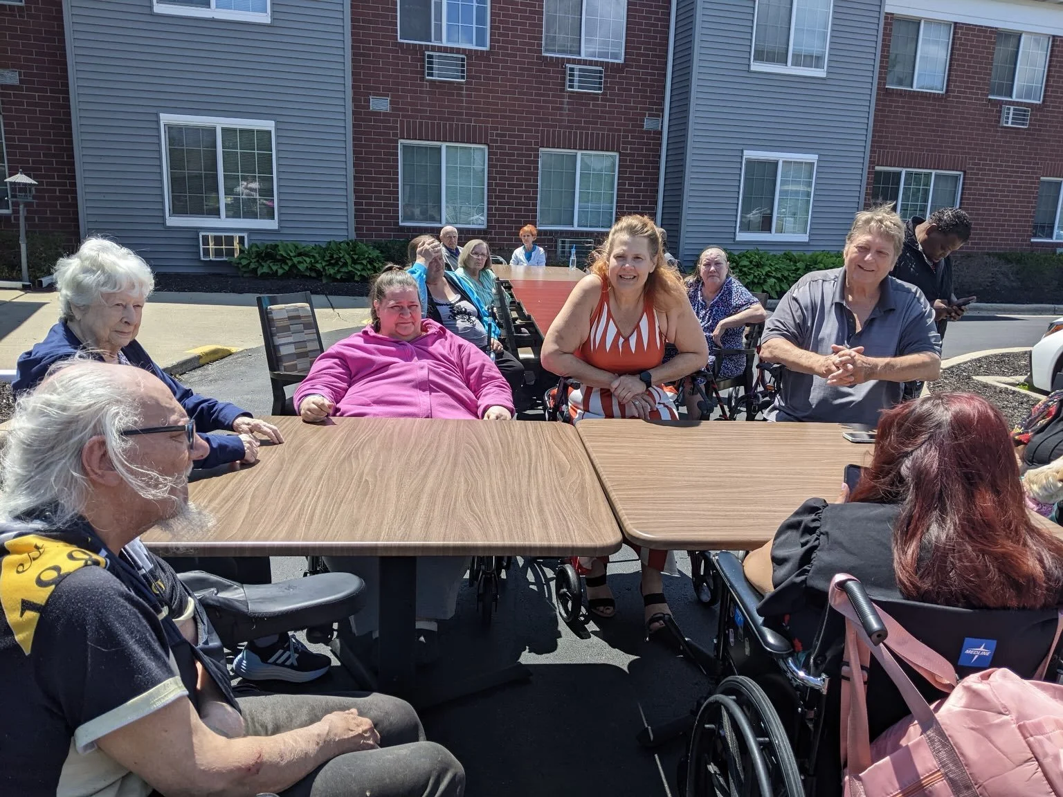 Picnic mode: ON! ☀️🧺
.
Great food, fresh air, and even better company made for a perfect day of fun and laughter.
.
.
.
#AssistedLiving #SeniorLiving
