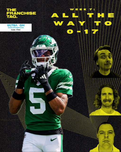 All The Way To 0-17:  The Franchise Tag Talk Show Week 7