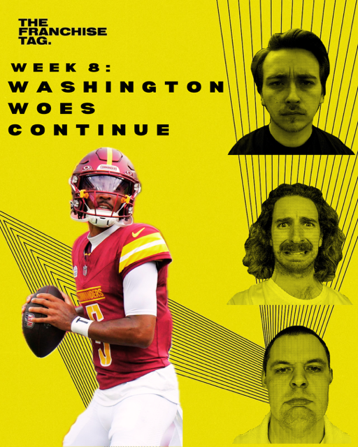 Washington Woes Continue: The Franchise Tag Talk Show Week 8