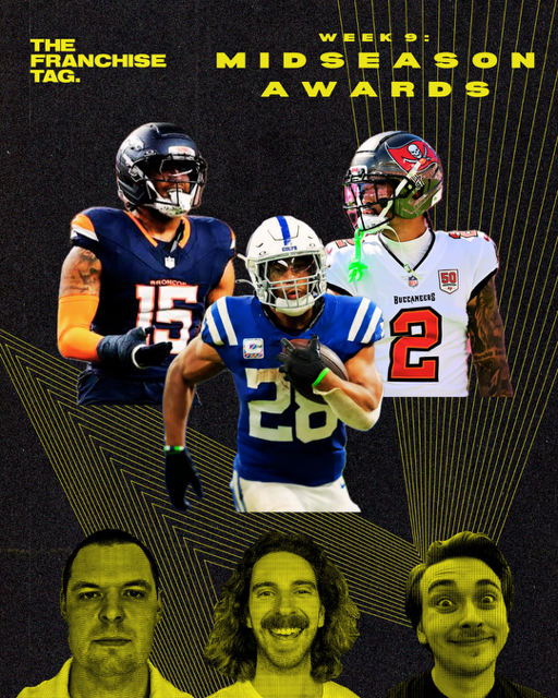 Midseason Awards: The Franchise Tag Talk Show Week 9