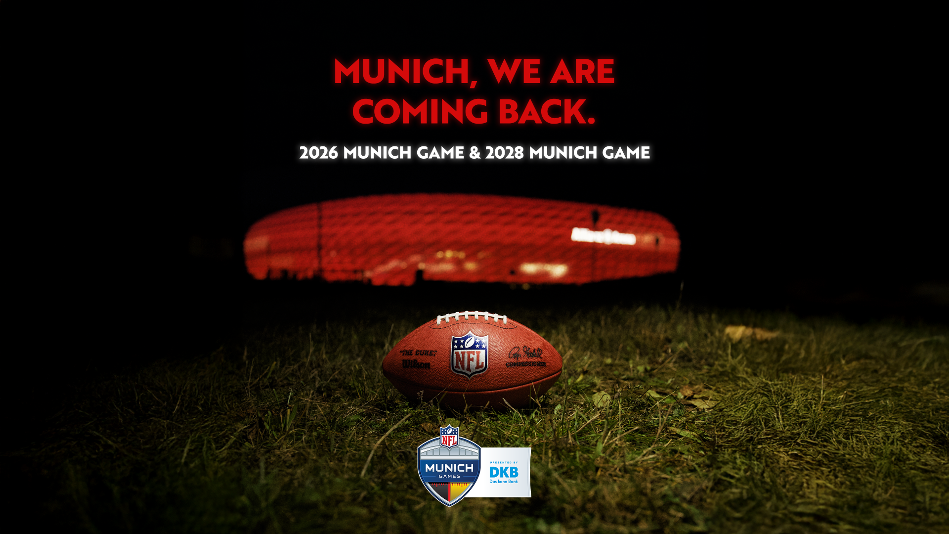 NFL to Play Regular Season Games in Munich, Germany in 2026 and 2028
