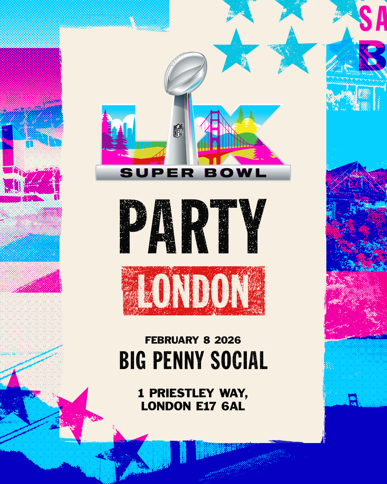NFL to Host Official Super Bowl LX Party in London