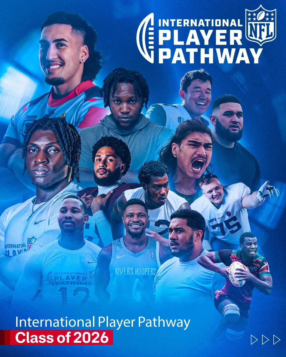 NFL Announces International Player Pathway Program Class of 2026