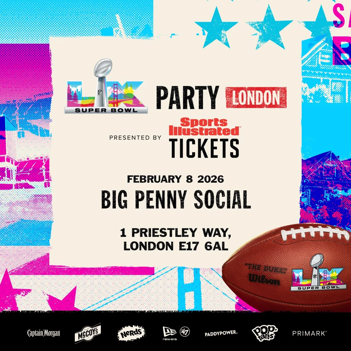 The NFL to Host Official Super Bowl LX Party in London