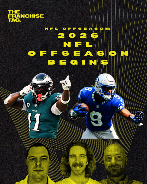2026 NFL Offseason Begins: The Franchise Tag Talk Show episode artwork