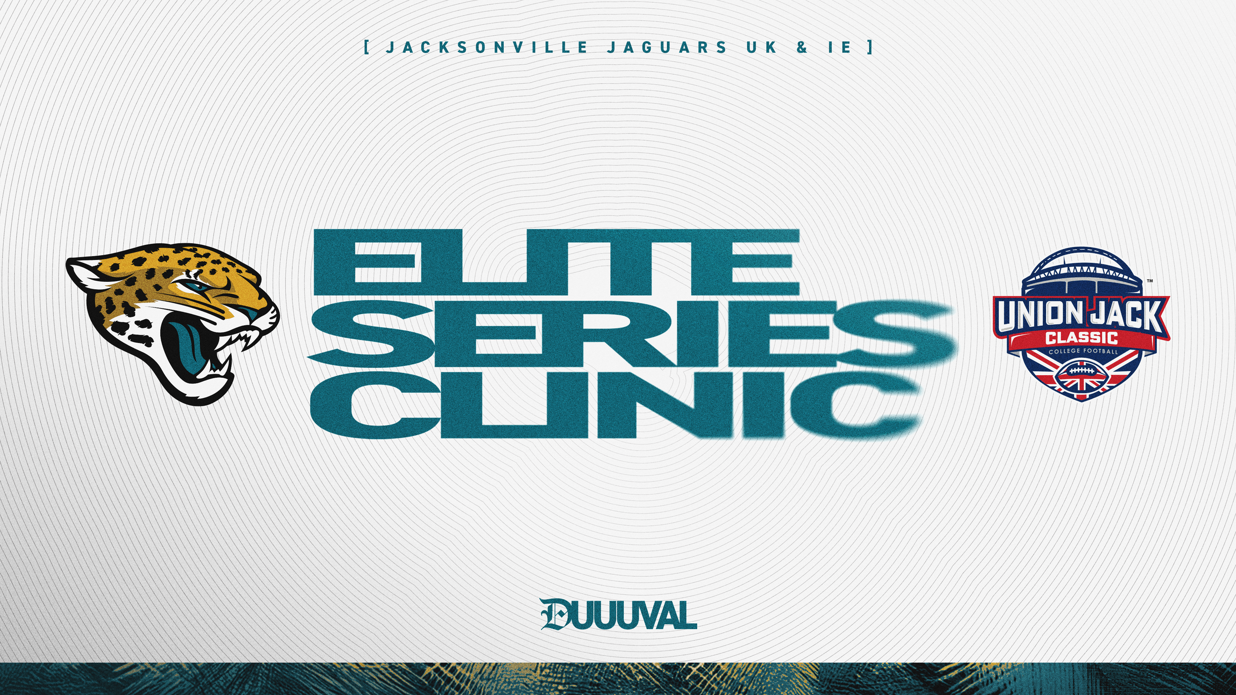 Jacksonville Jaguars UK announce partnership with the Union Jack Classic and launch the UJC Elite Series clinic.