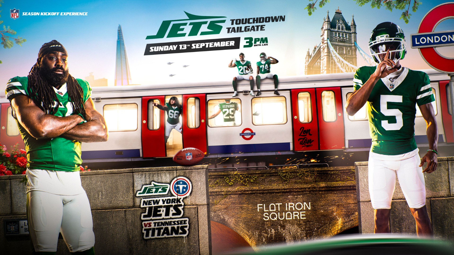 New York Jets Touchdown Tailgate returns to kick-off 2026 NFL season