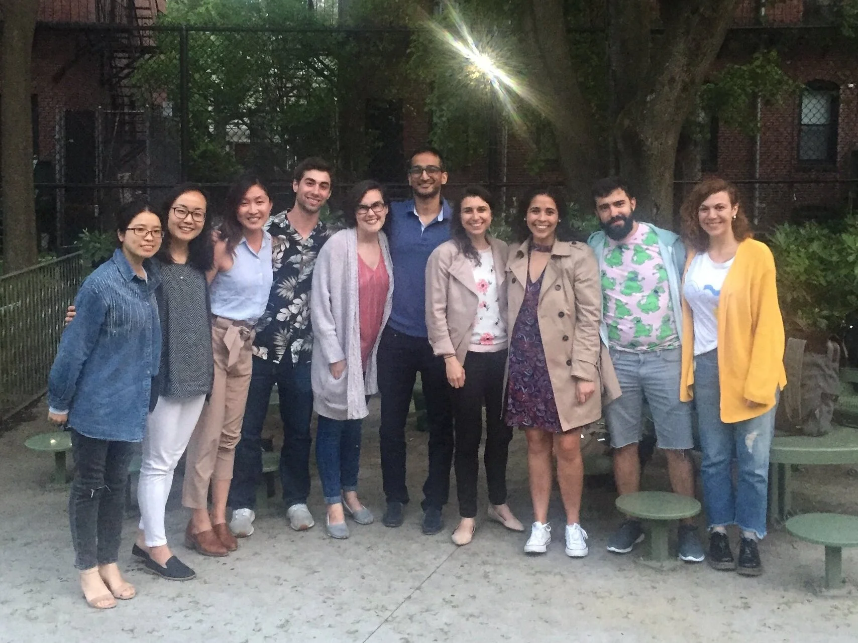 Celebrating Ana's last day as a full time research technician in the lab in June 2019.